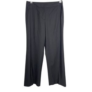 St. John Black Pants Straight Leg Dress Slacks‎ Trousers Work Career Size 6
